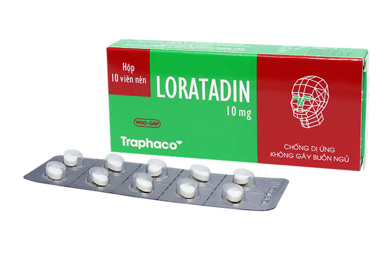 Thuốc Loratadine điều trị nổi mề đay lâu ngày không khỏi