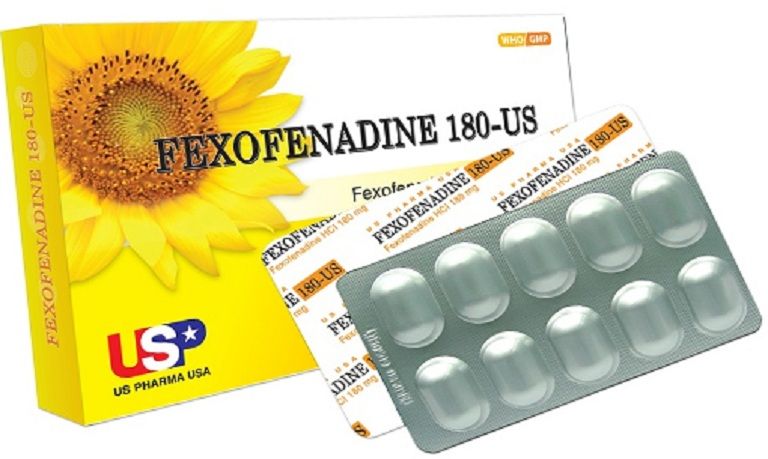 Thuốc Fexofenadine giúp giảm triệu chứng ngứa ngáy, nổi sẩn đỏ, phát ban