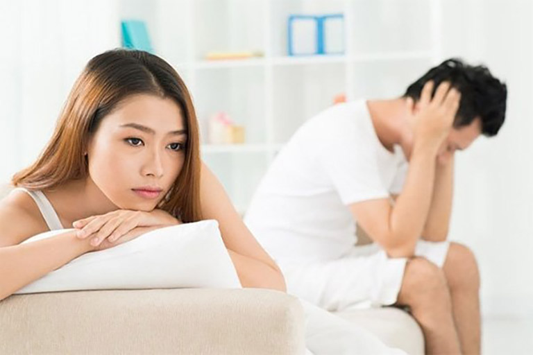 Căng thẳng, stress kéo dài cũng ảnh hưởng đến chuyện chăn gối 