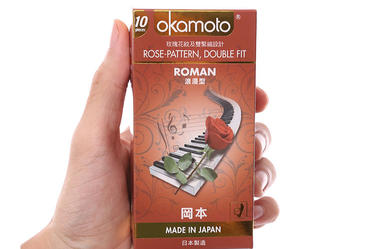 Okamoto Roman là loại bao cao su được ưa thích tới từ Nhật Bản