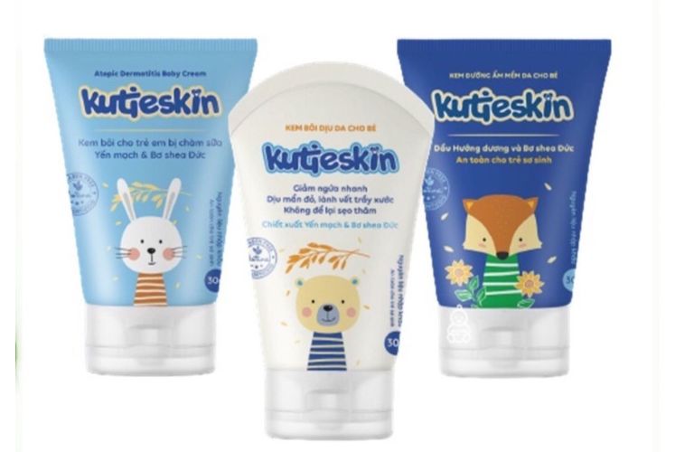 Hỗ trợ giảm mề đay, mẩn ngứa với Kutieskin