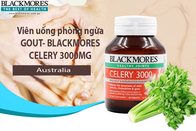 Blackmores Celery 3000mg là sản phẩm nổi bật của thương hiệu Blackmores - Úc