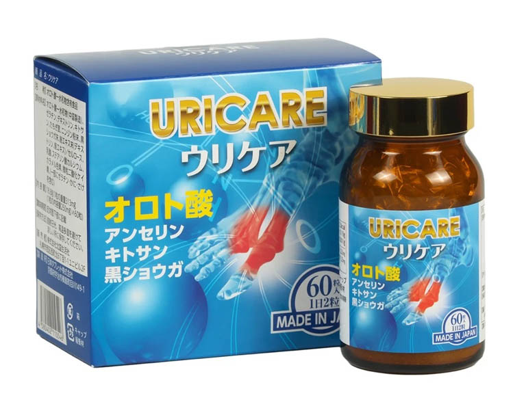 Uricare JpanWell giảm acid uric trong cơ thể