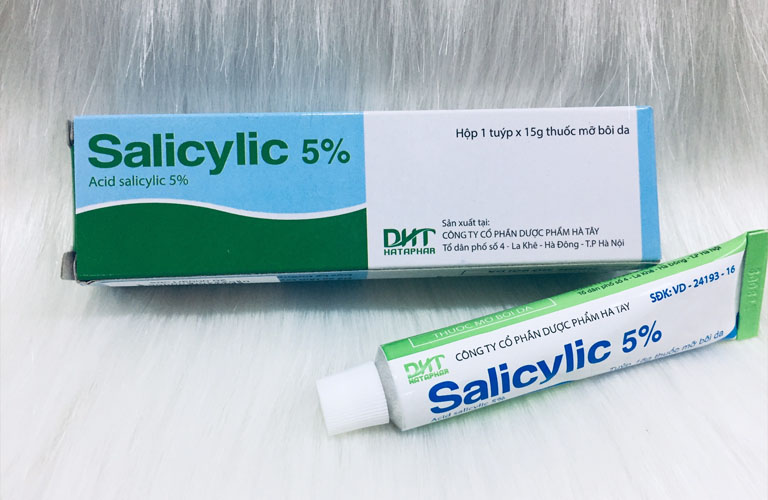 Acid Salicylic giúp làm bạt sừng, tiêu sừng