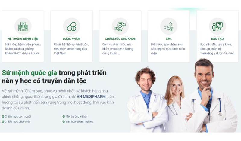 VN Medipharm luôn nhận thức sâu sắc về trách nhiệm của Tập đoàn với xã hội