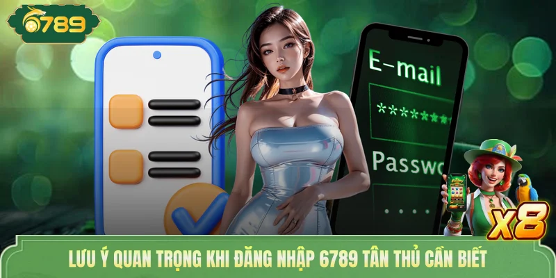Hướng Dẫn Cách Đăng Nhập 6789 Cực Nhanh Chỉ Trong 1 Phút 3 Lưu ý quan trọng khi đăng nhập 6789 tân thủ cần biết